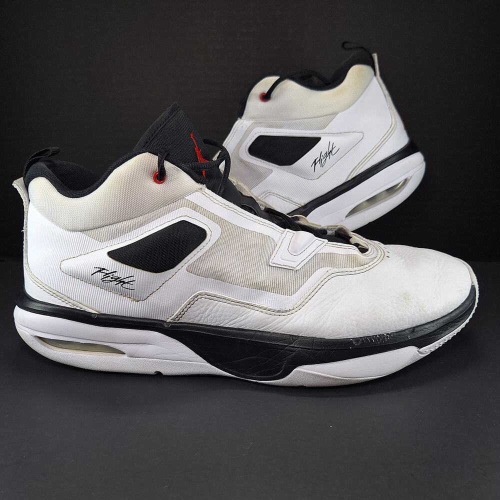 Jordan Stay Loyal 3 White Black Basketball Shoes FB1396-106 Men's Size 15